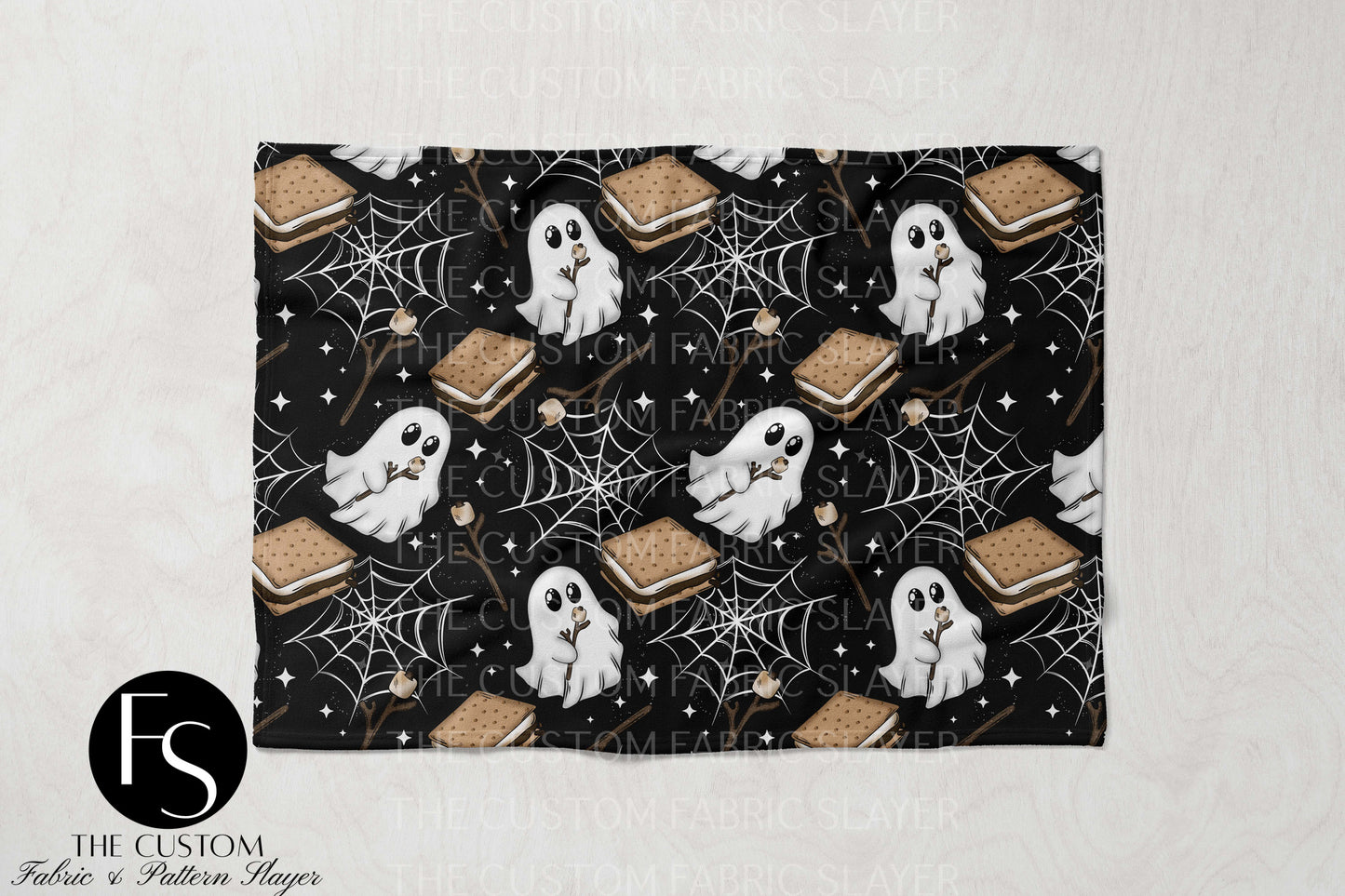 Spooky Camping - CERRASSHOP - Double Sided Print Blanket