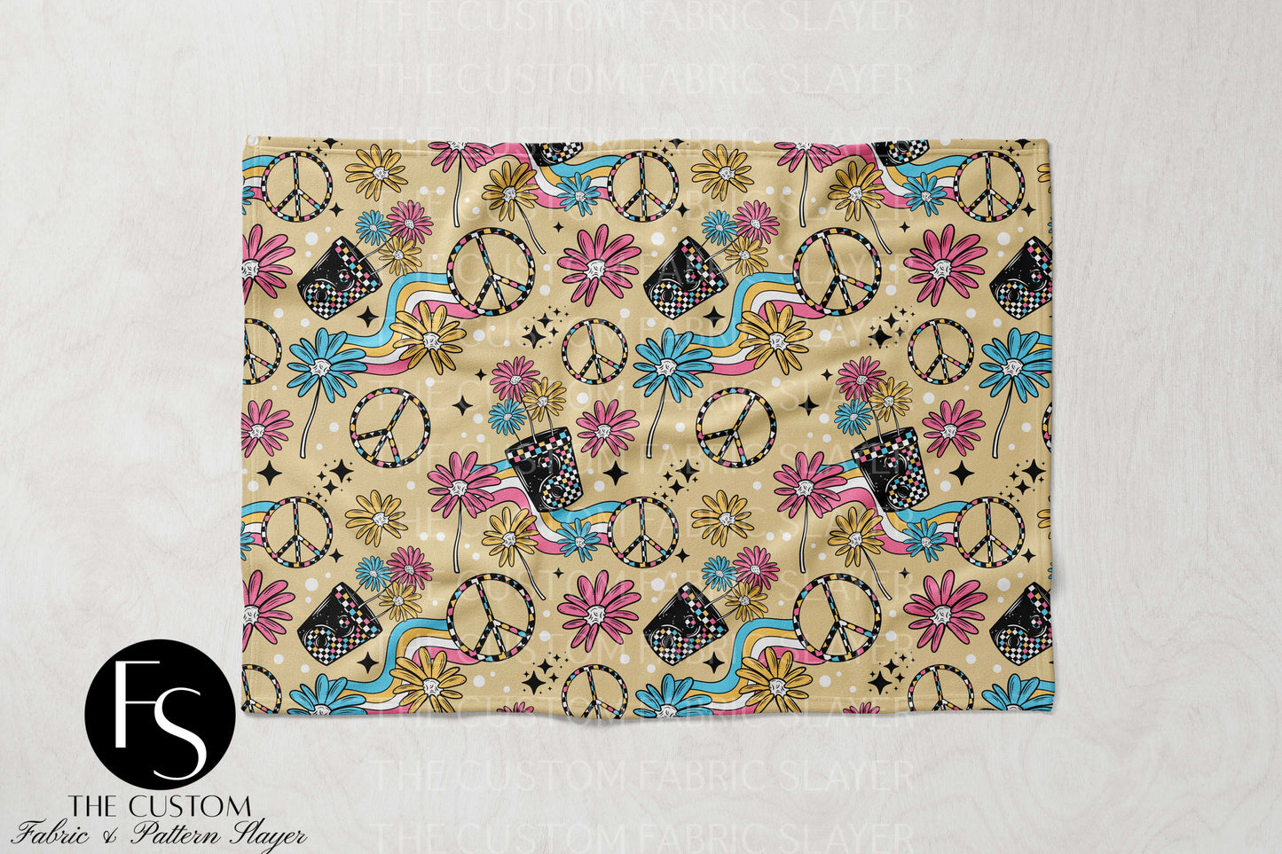 Grow Weird - CERRASSHOP - Double Sided Print Blanket