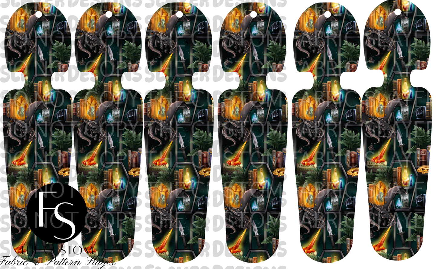 VIBRATEMARK12 - Cut and Sew Bookmarks FABRICSLAYER - Preorder