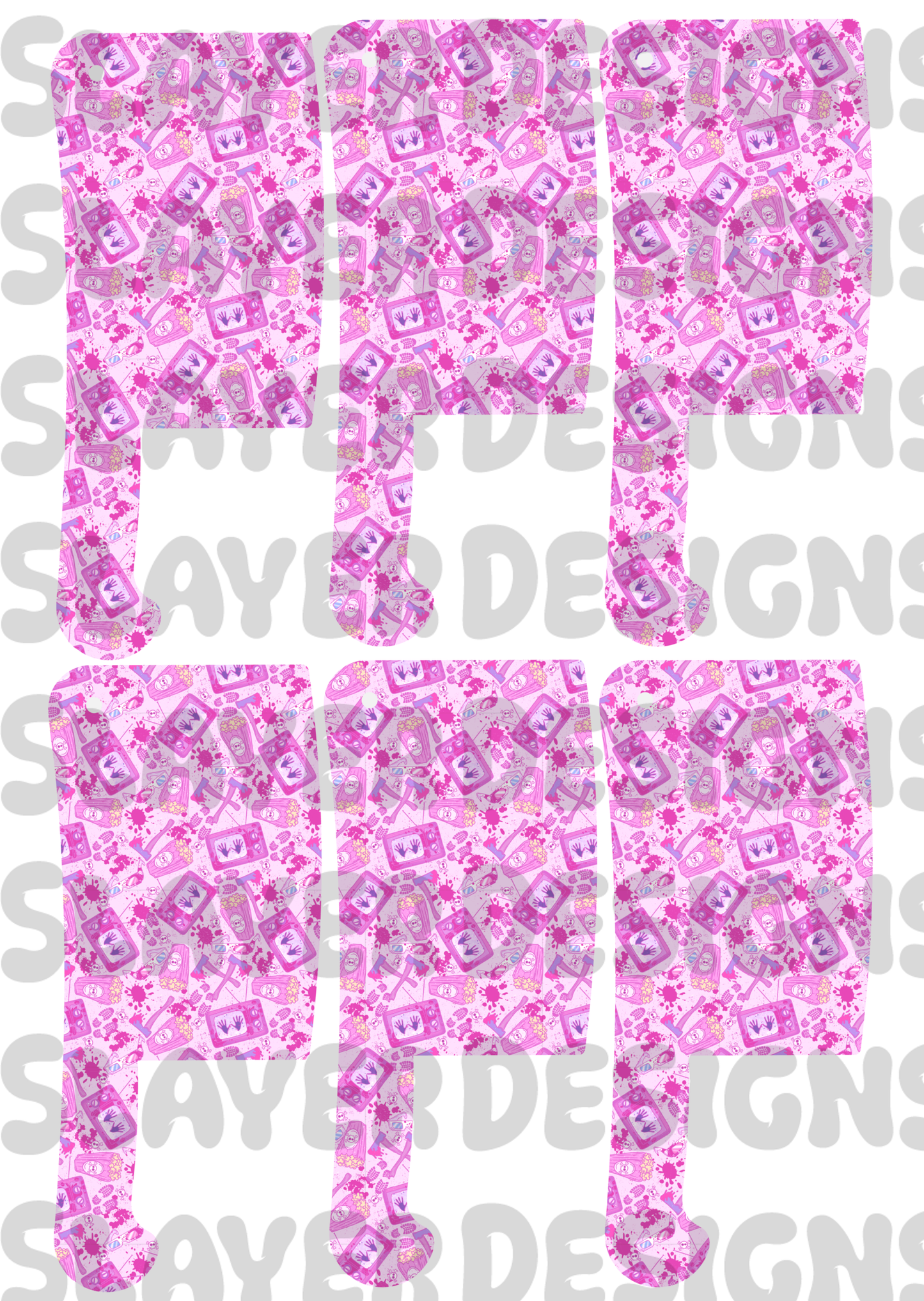 BUTCHERMARK018 - Cut and Sew Bookmarks FABRICSLAYER - Preorder