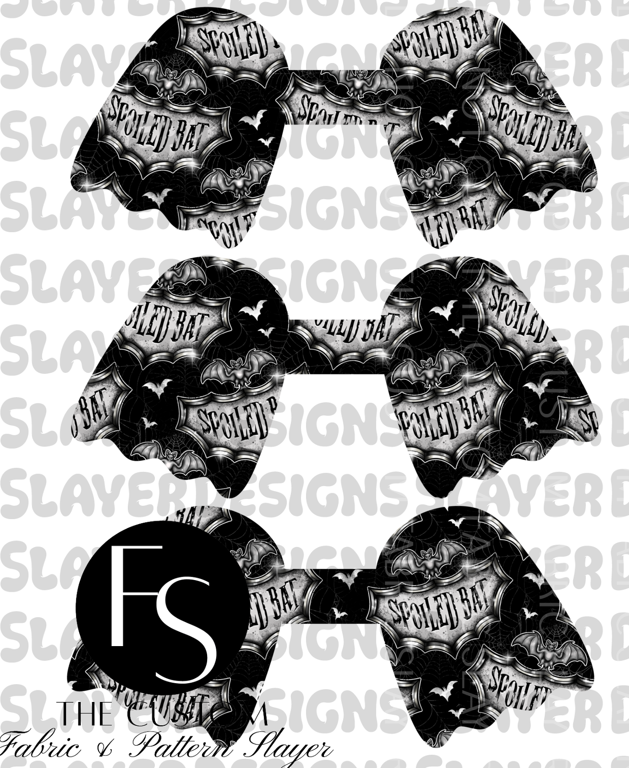 GHOSTCHAIN001 - Cut and Sew Keychains FABRICSLAYER - Preorder