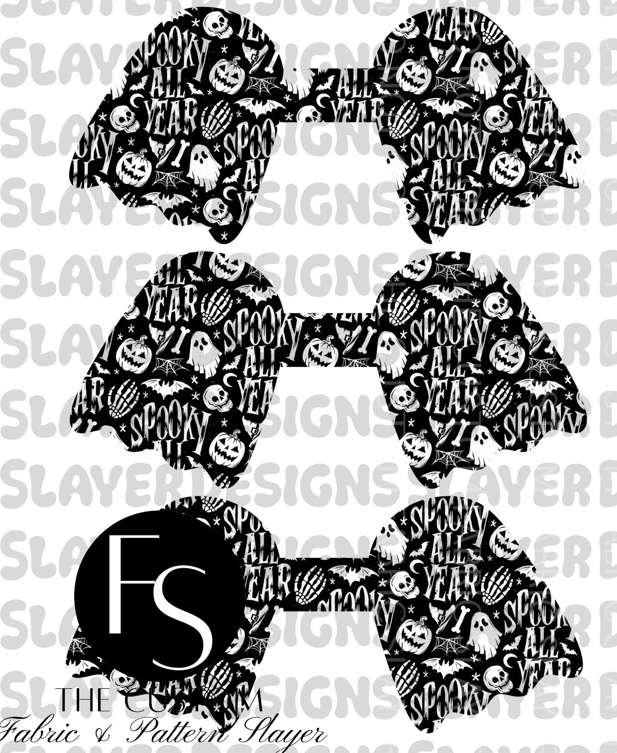 GHOSTCHAIN002 - Cut and Sew Keychains FABRICSLAYER - Preorder