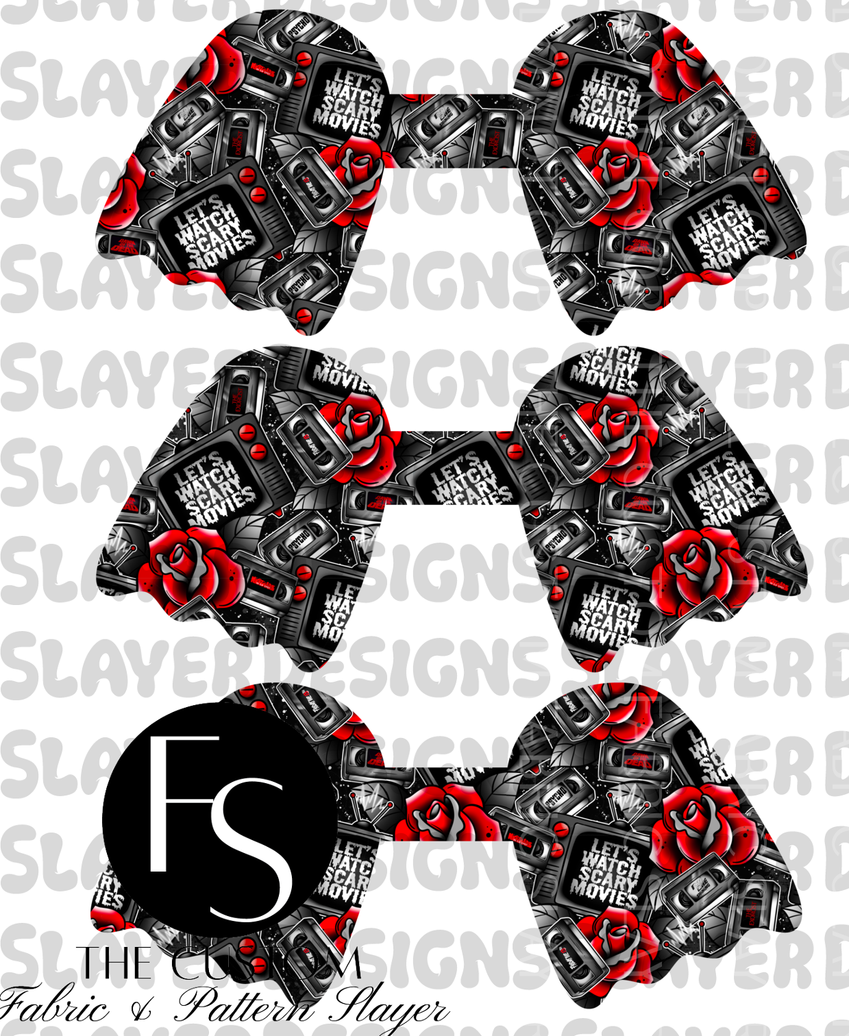 GHOSTCHAIN003 - Cut and Sew Keychains FABRICSLAYER - Preorder