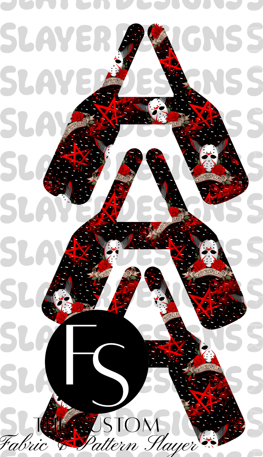 PADDLECHAIN006 - Cut and Sew Keychains FABRICSLAYER - Preorder