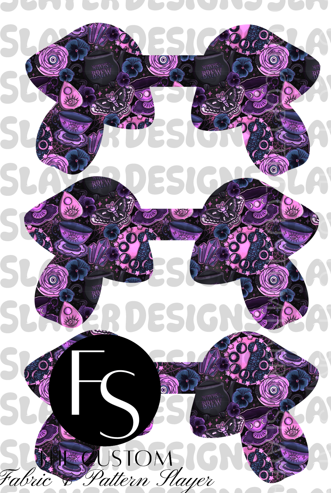 SHROOMCHAIN006 - Cut and Sew Keychains FABRICSLAYER - Preorder