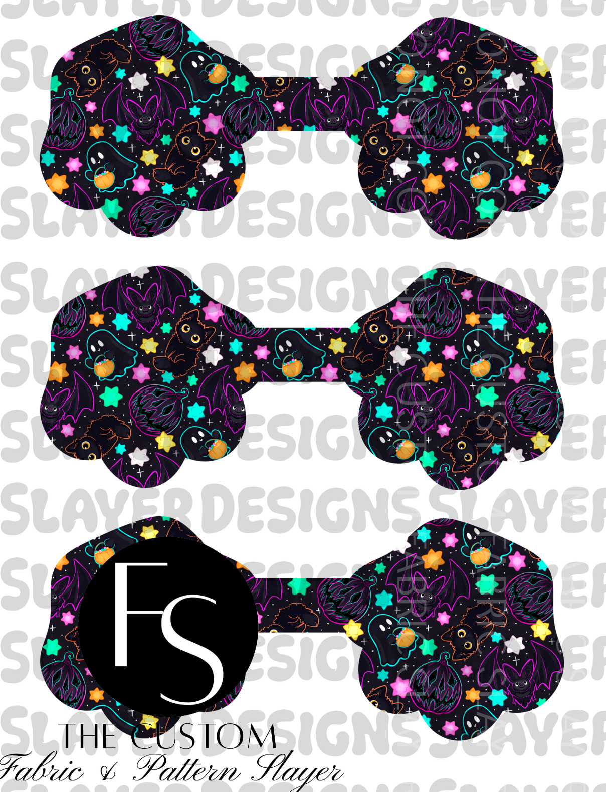 PAWCHAIN003 - Cut and Sew Keychains FABRICSLAYER - Preorder
