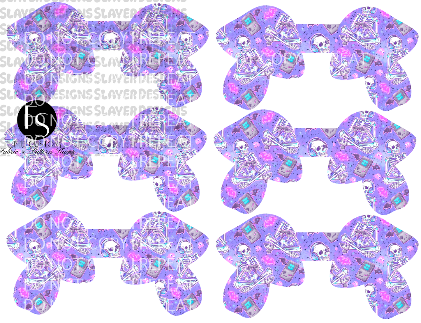 SHROOMCORD001 - Cut and Sew Cord Organizer FABRICSLAYER - Preorder