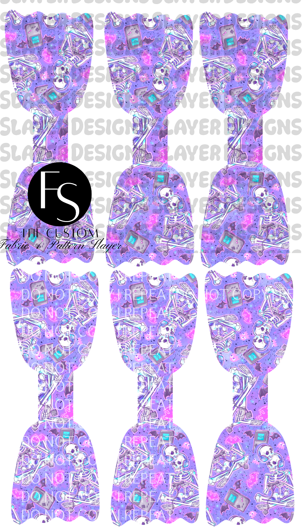 GHOSTCORD001 - Cut and Sew Cord Organizer FABRICSLAYER - Preorder