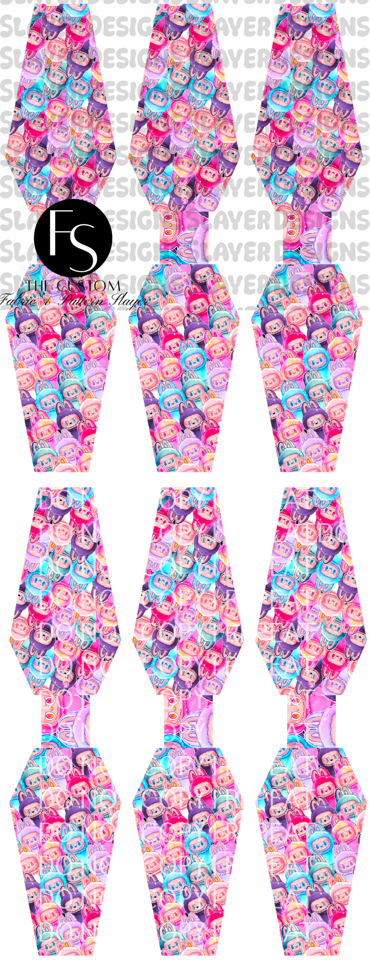 COFFINCORD004 - Cut and Sew Cord Organizer FABRICSLAYER - Preorder