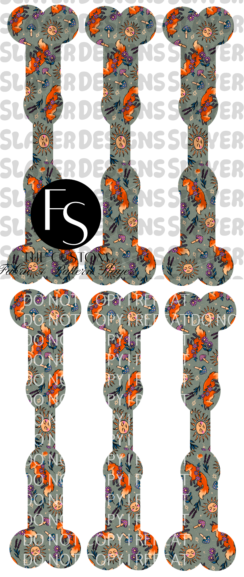 DICKCORD002 - Cut and Sew Cord Organizer FABRICSLAYER - Preorder