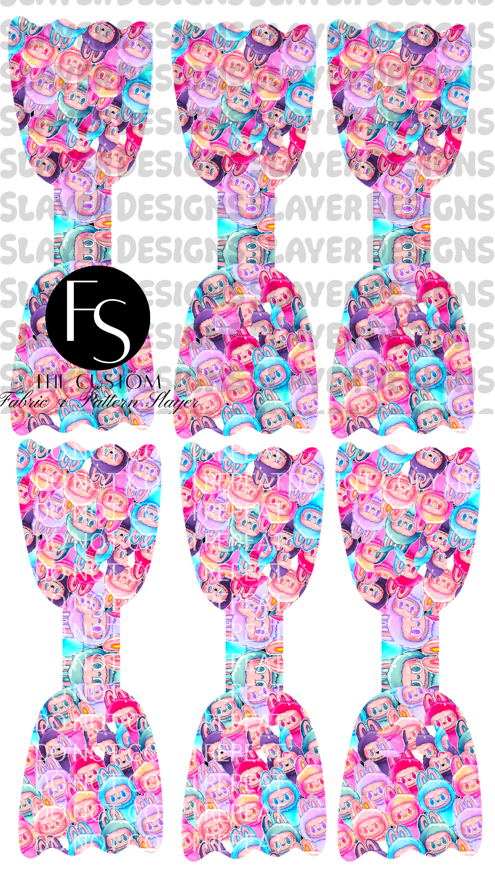 GHOSTCORD004 - Cut and Sew Cord Organizer FABRICSLAYER - Preorder