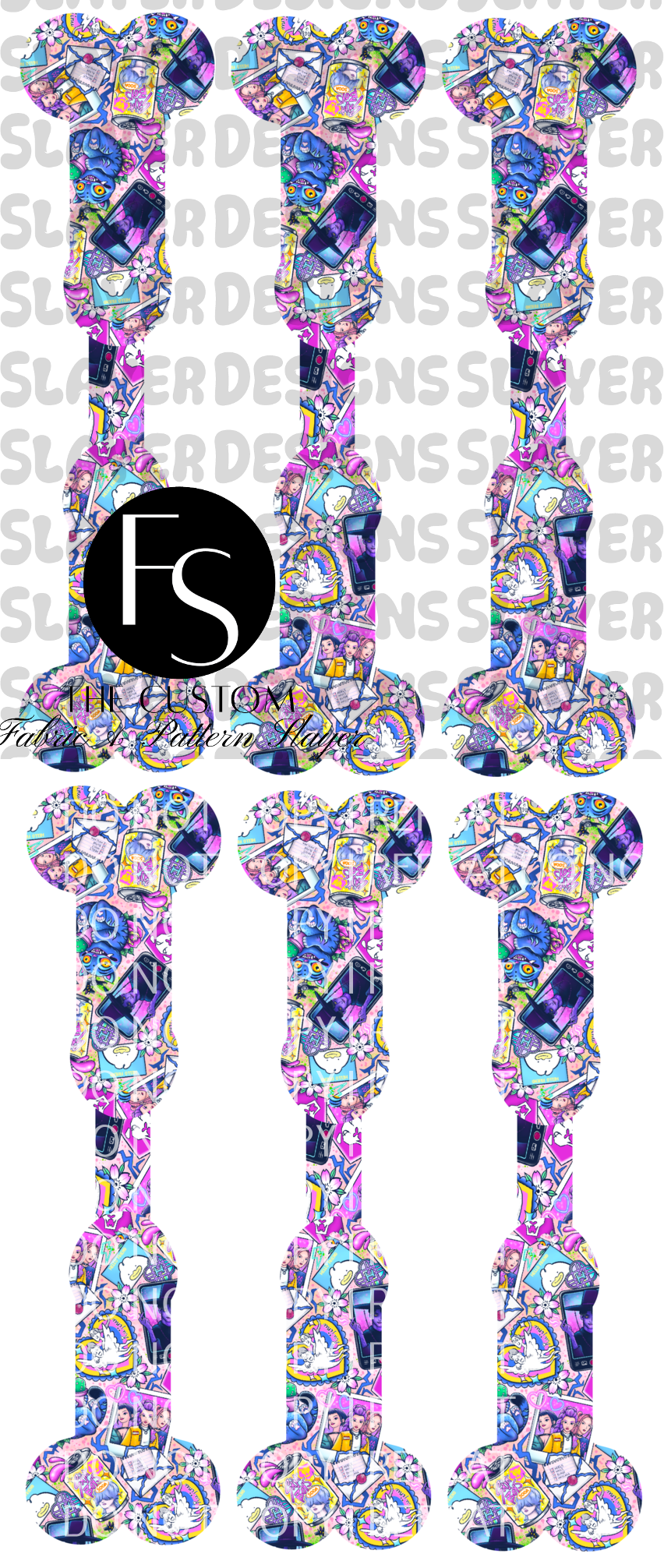 DICKCORD005 - Cut and Sew Cord Organizer FABRICSLAYER - Preorder