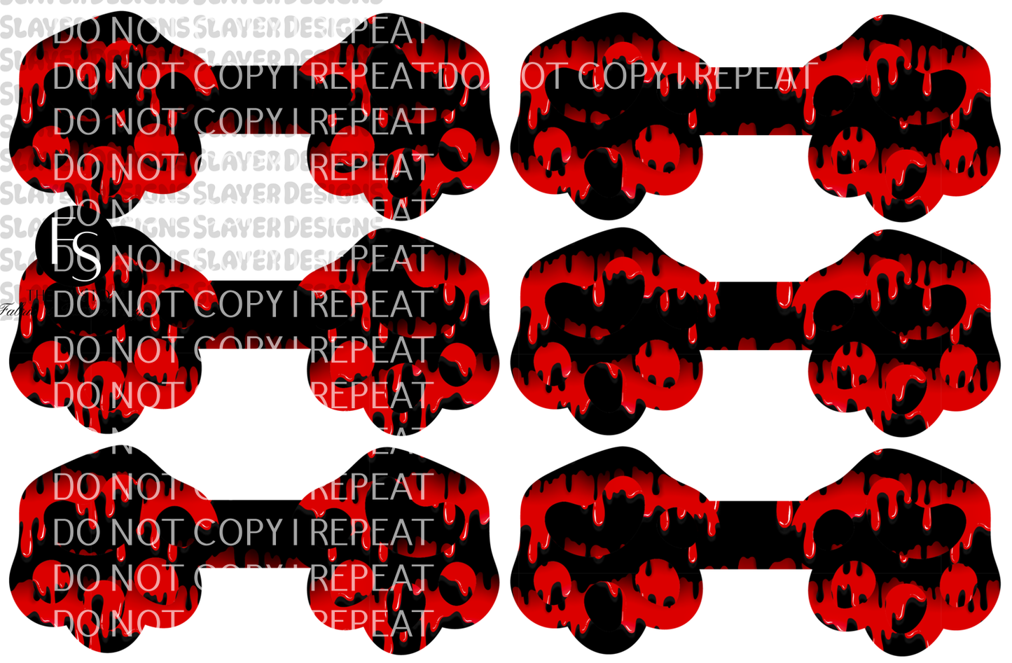 PAWCORD007 - Cut and Sew Cord Organizer FABRICSLAYER - Preorder