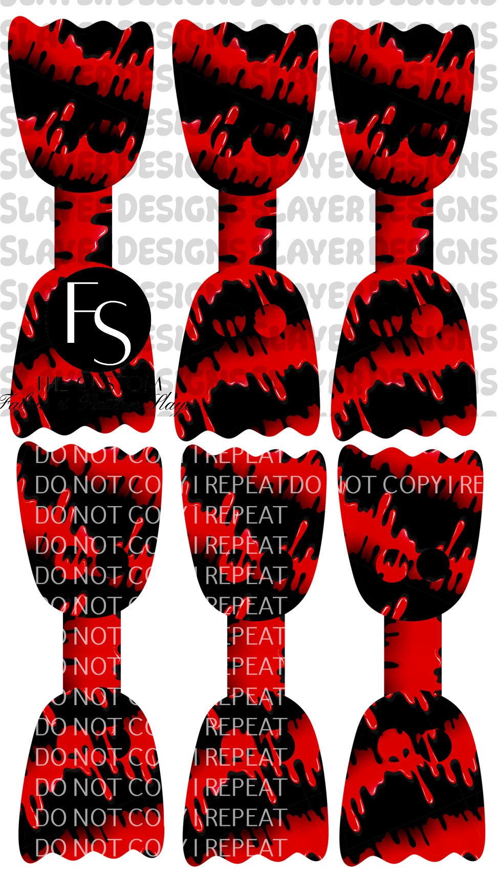 GHOSTCORD007 - Cut and Sew Cord Organizer FABRICSLAYER - Preorder