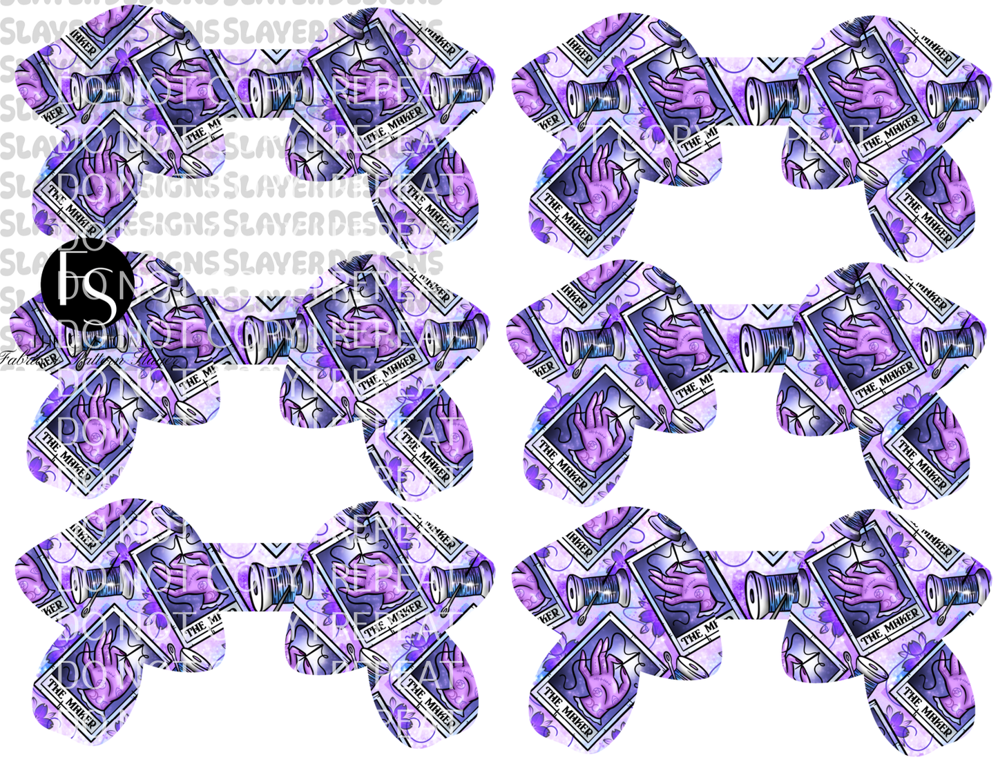 SHROOMCORD008 - Cut and Sew Cord Organizer FABRICSLAYER - Preorder