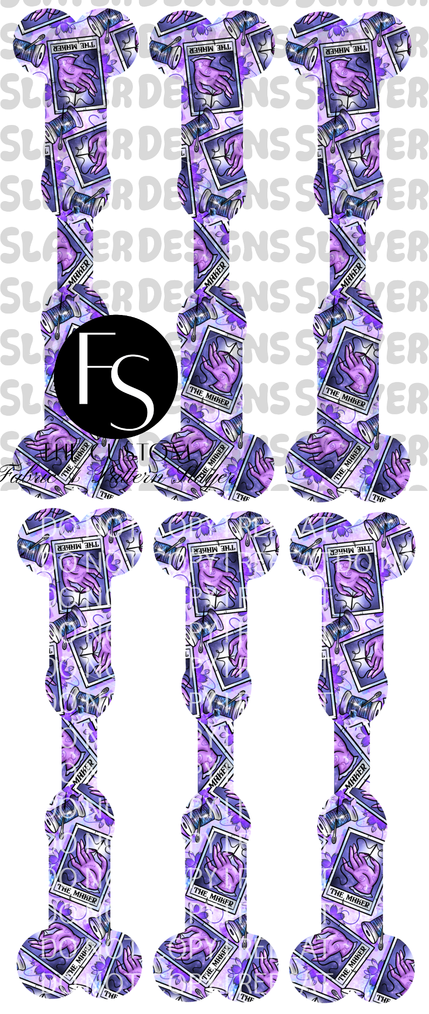 DICKCORD008 - Cut and Sew Cord Organizer FABRICSLAYER - Preorder