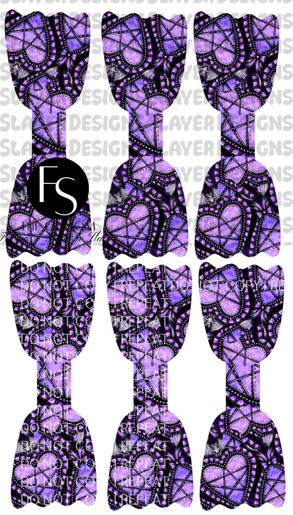 GHOSTCORD009 - Cut and Sew Cord Organizer FABRICSLAYER - Preorder