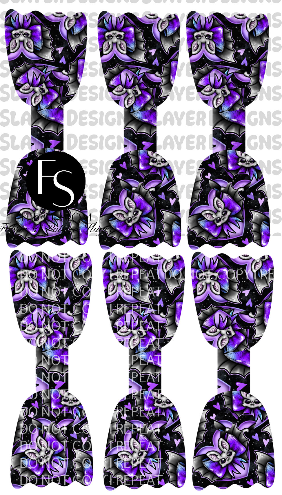 GHOSTCORD010 - Cut and Sew Cord Organizer FABRICSLAYER - Preorder