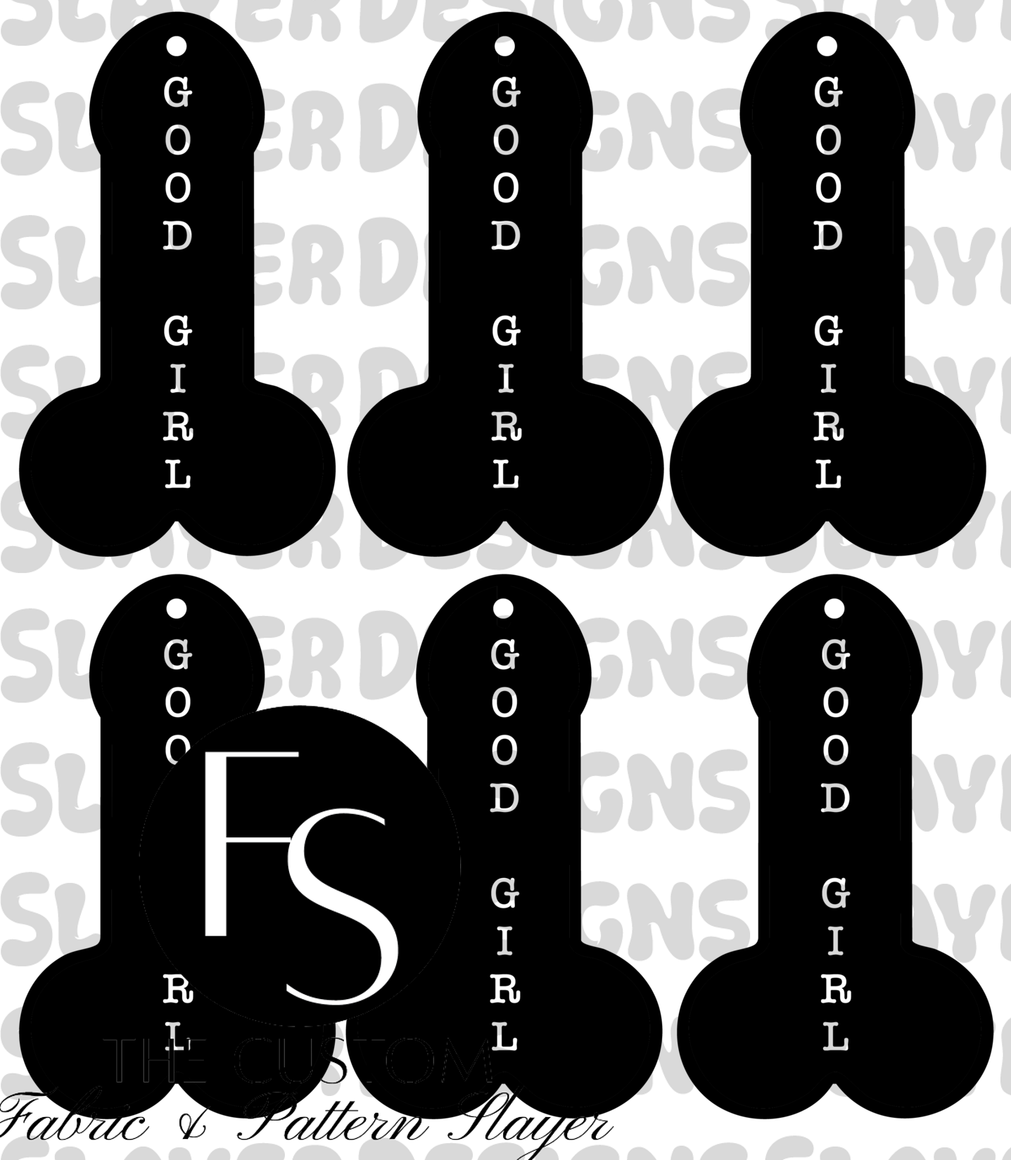 COCKMARK29 - Cut and Sew Bookmarks FABRICSLAYER - Preorder