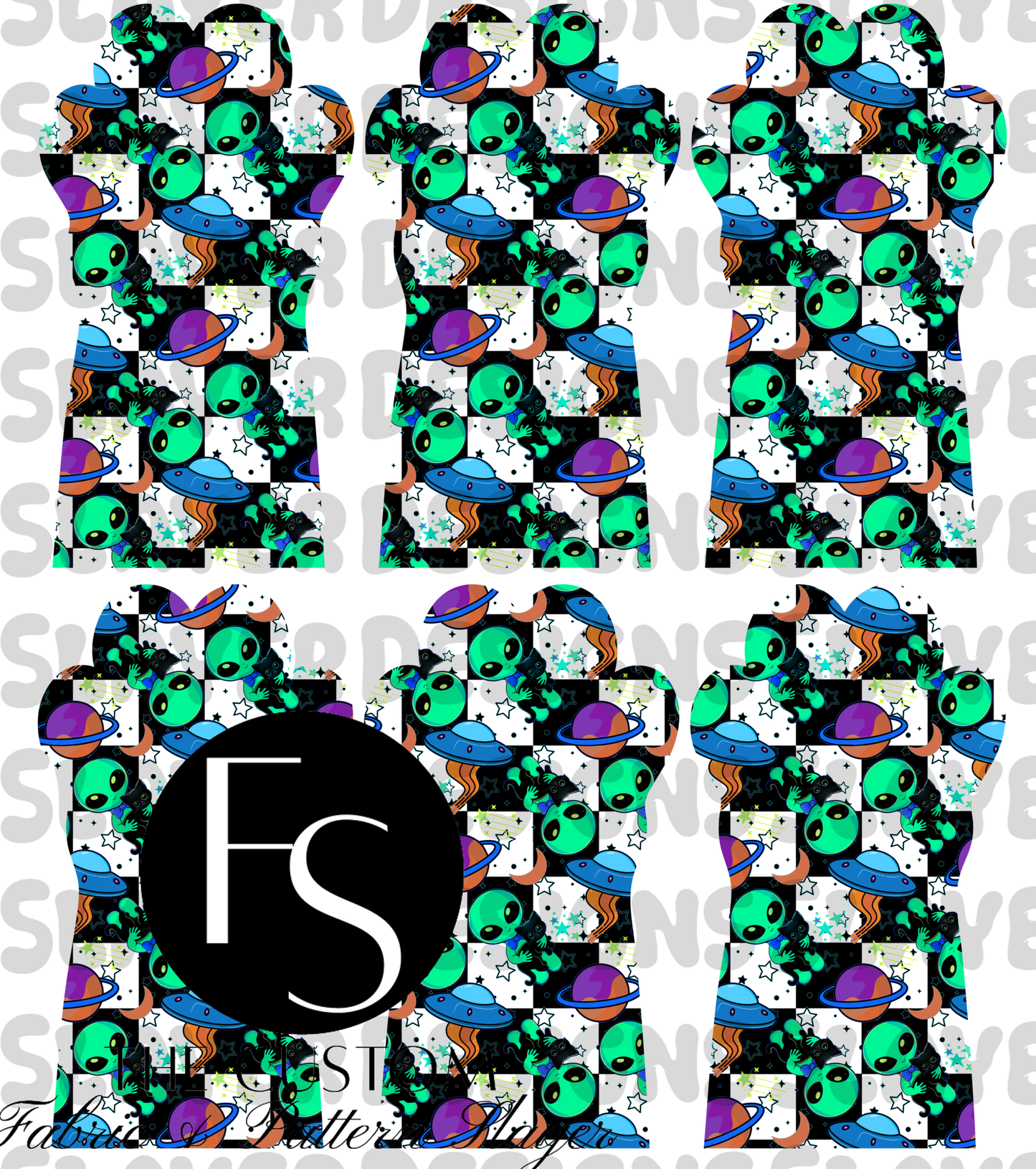 PAWMARK038 - Cut and Sew Bookmarks FABRICSLAYER - Preorder