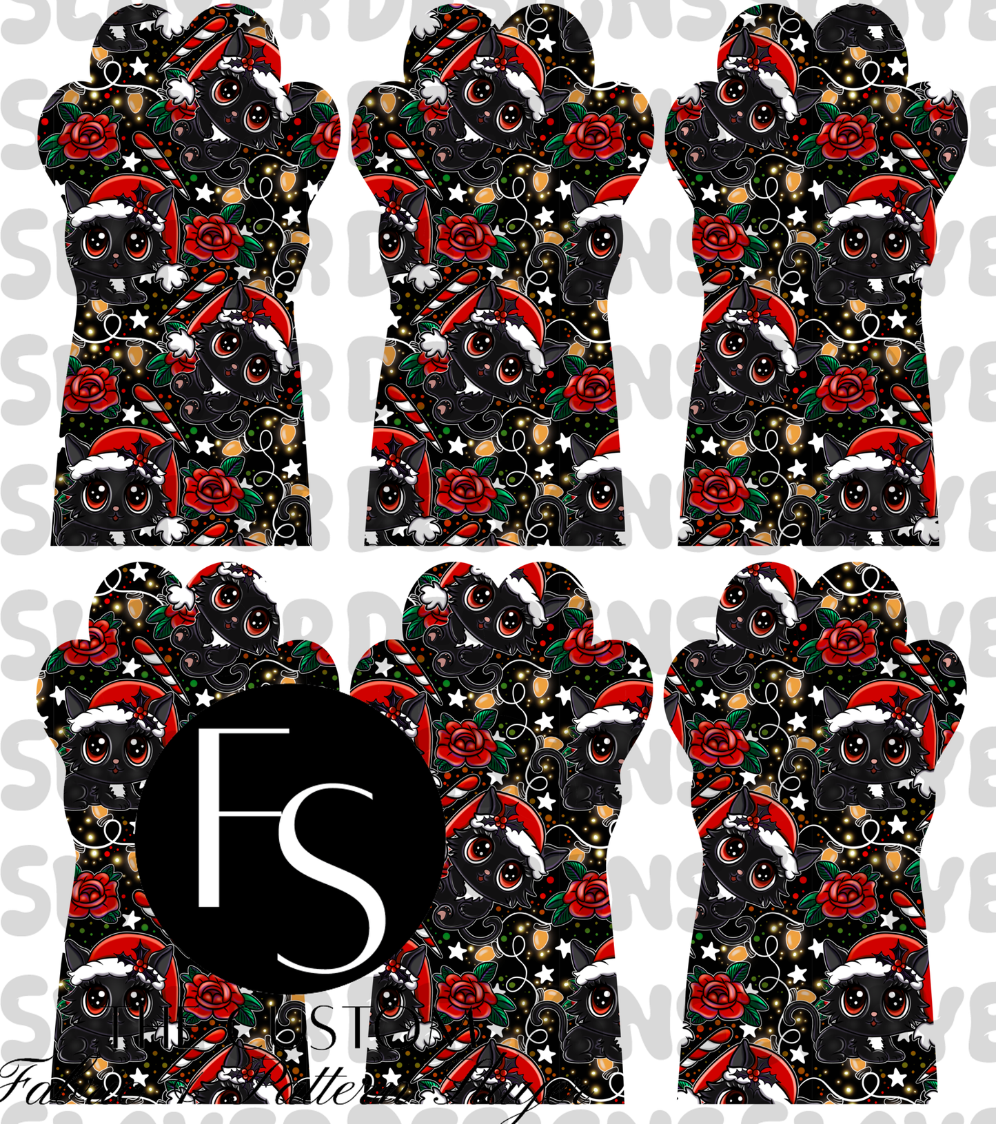 PAWMARK035 - Cut and Sew Bookmarks FABRICSLAYER - Preorder