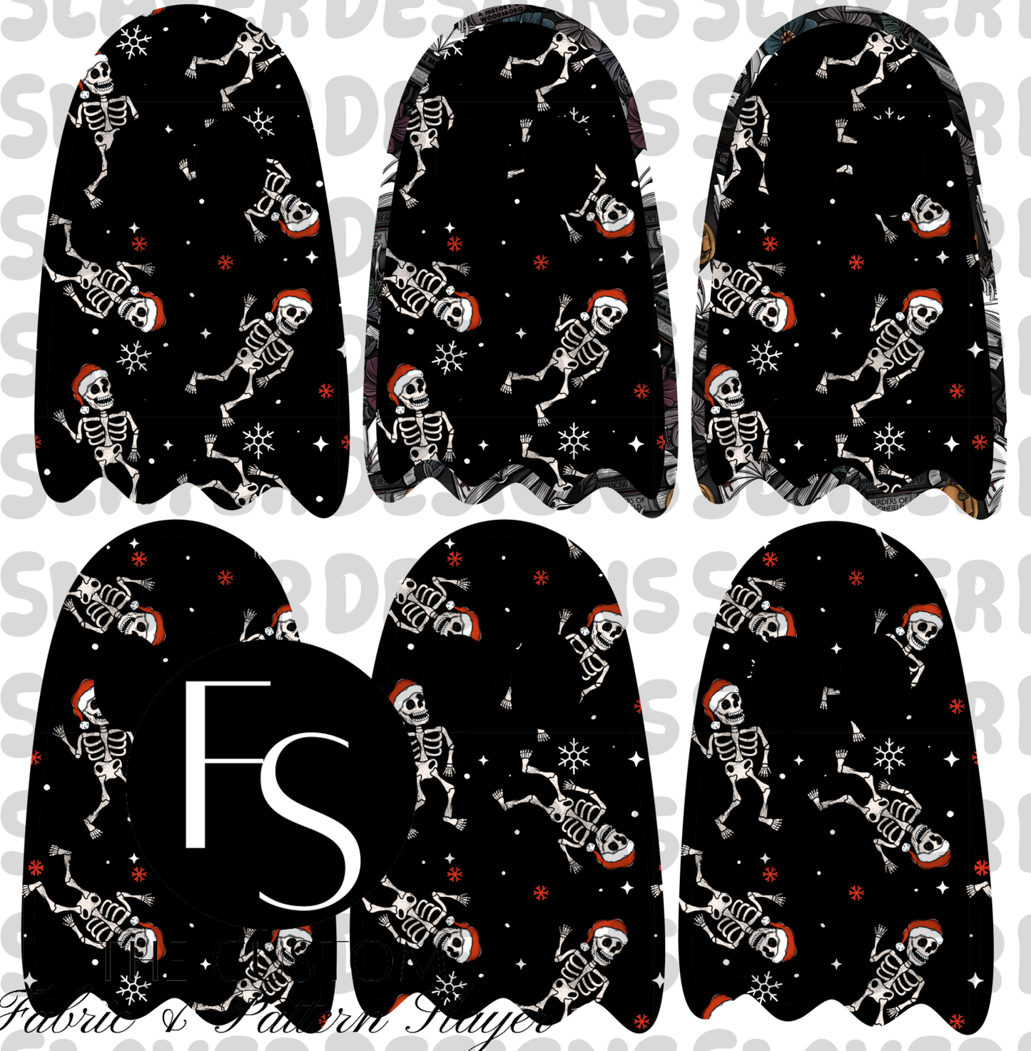 Ghostmark015 - Cut and Sew Bookmarks FABRICSLAYER - Preorder