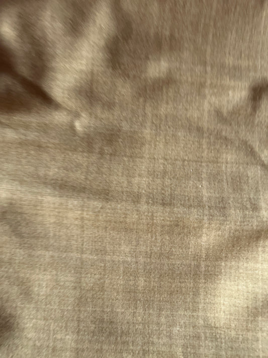 Cotton Spandex - yellow linen - Regular Scale - RETAIL