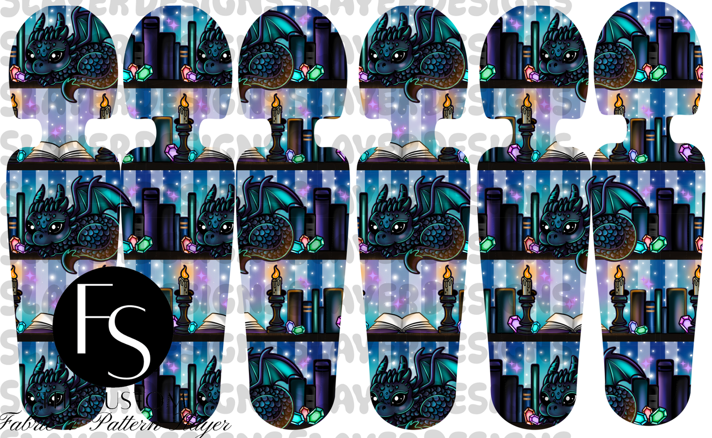 VIBRATEMARK14 - Cut and Sew Bookmarks FABRICSLAYER - Preorder