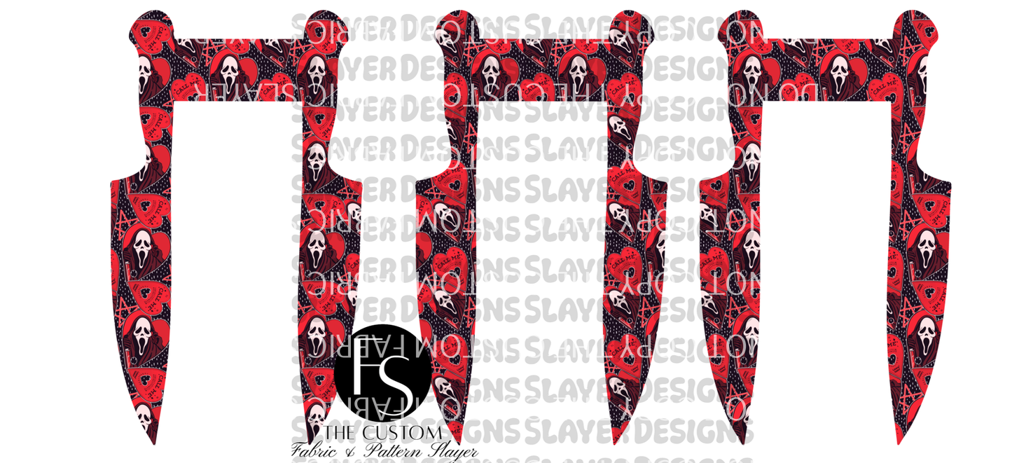 KNIFECHAIN002 - Cut and Sew Keychains FABRICSLAYER - Preorder
