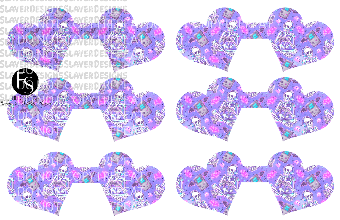 HEARTCORD001 - Cut and Sew Cord Organizer FABRICSLAYER - Preorder