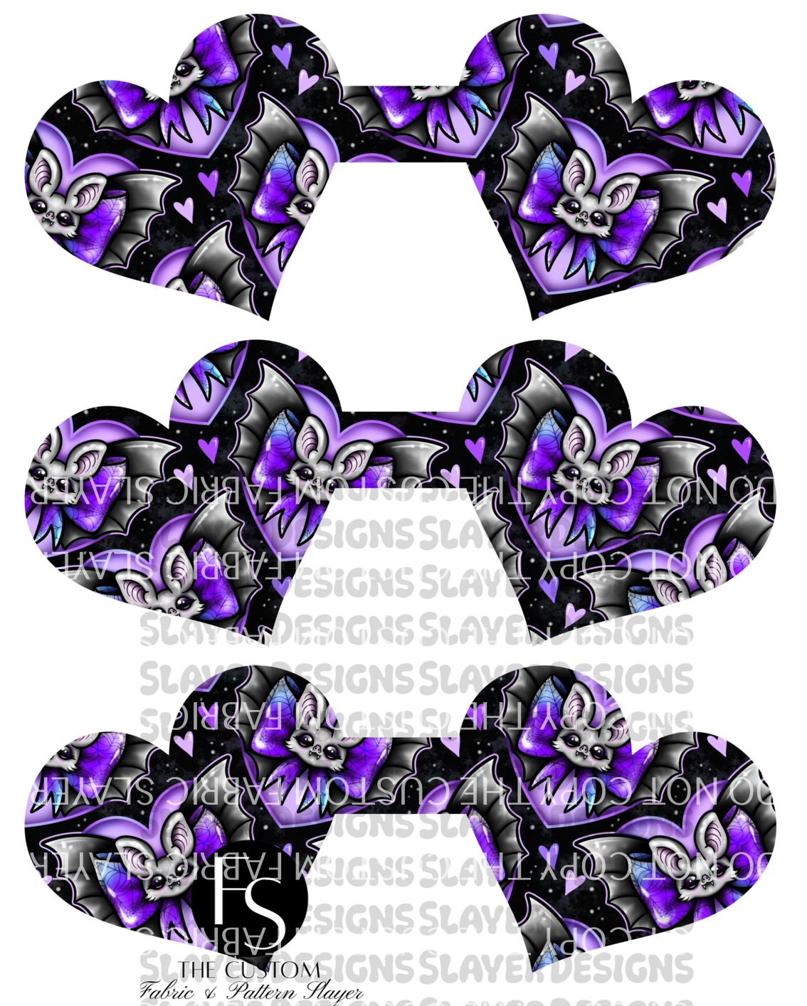 HEARTCHAIN003 - Cut and Sew Keychains FABRICSLAYER - Preorder