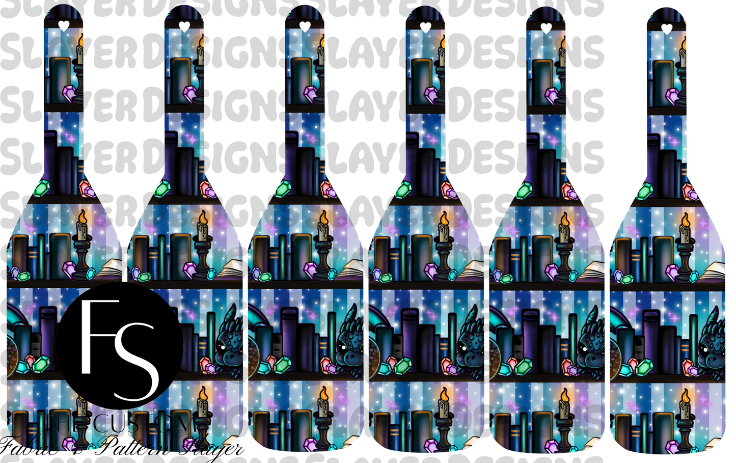 KINKMARK18 - Cut and Sew Bookmarks FABRICSLAYER - Preorder