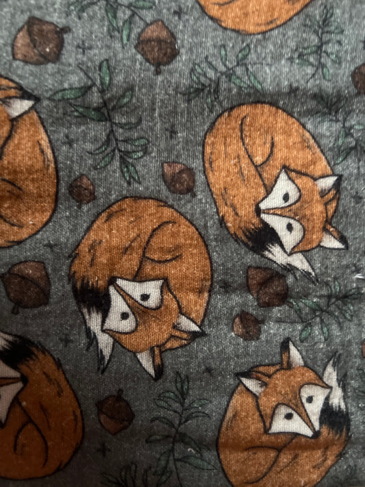Cotton Gauze Muslin - fox - 6x6 - RETAIL