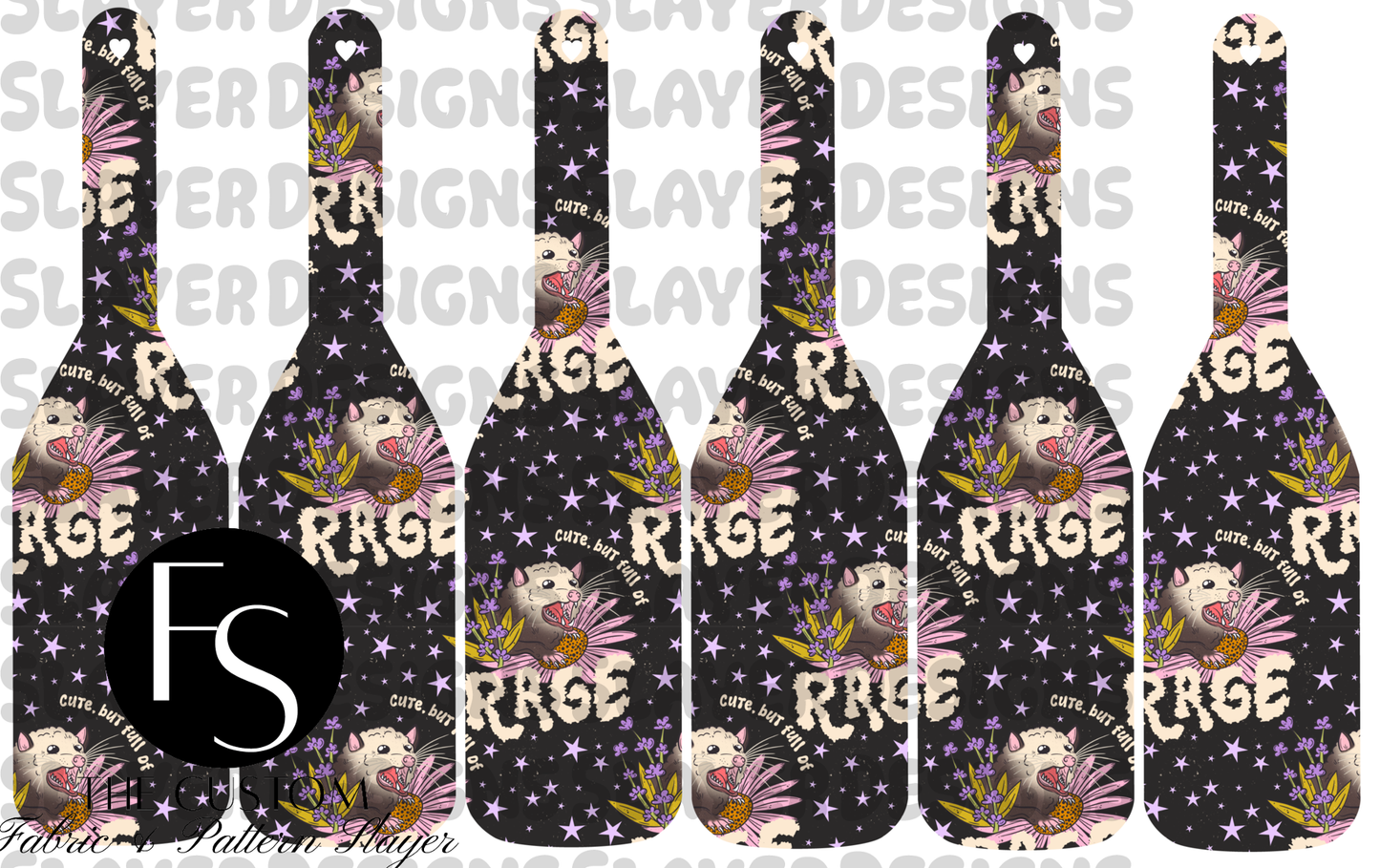 KINKMARK22 - Cut and Sew Bookmarks FABRICSLAYER - Preorder