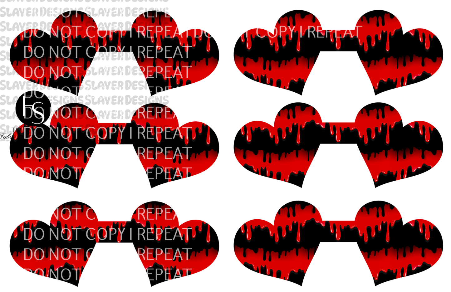 HEARTCORD007 - Cut and Sew Cord Organizer FABRICSLAYER - Preorder