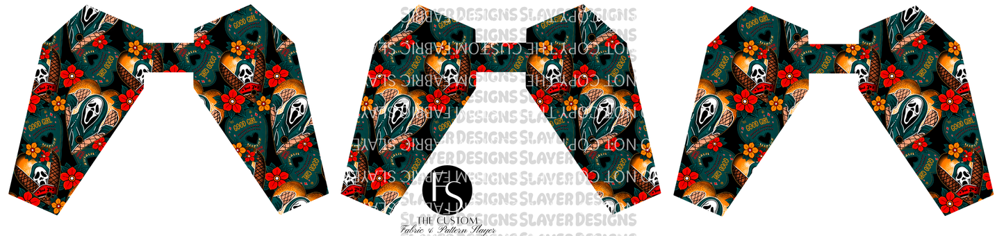 COFFINCHAIN010 - Cut and Sew Keychains FABRICSLAYER - Preorder