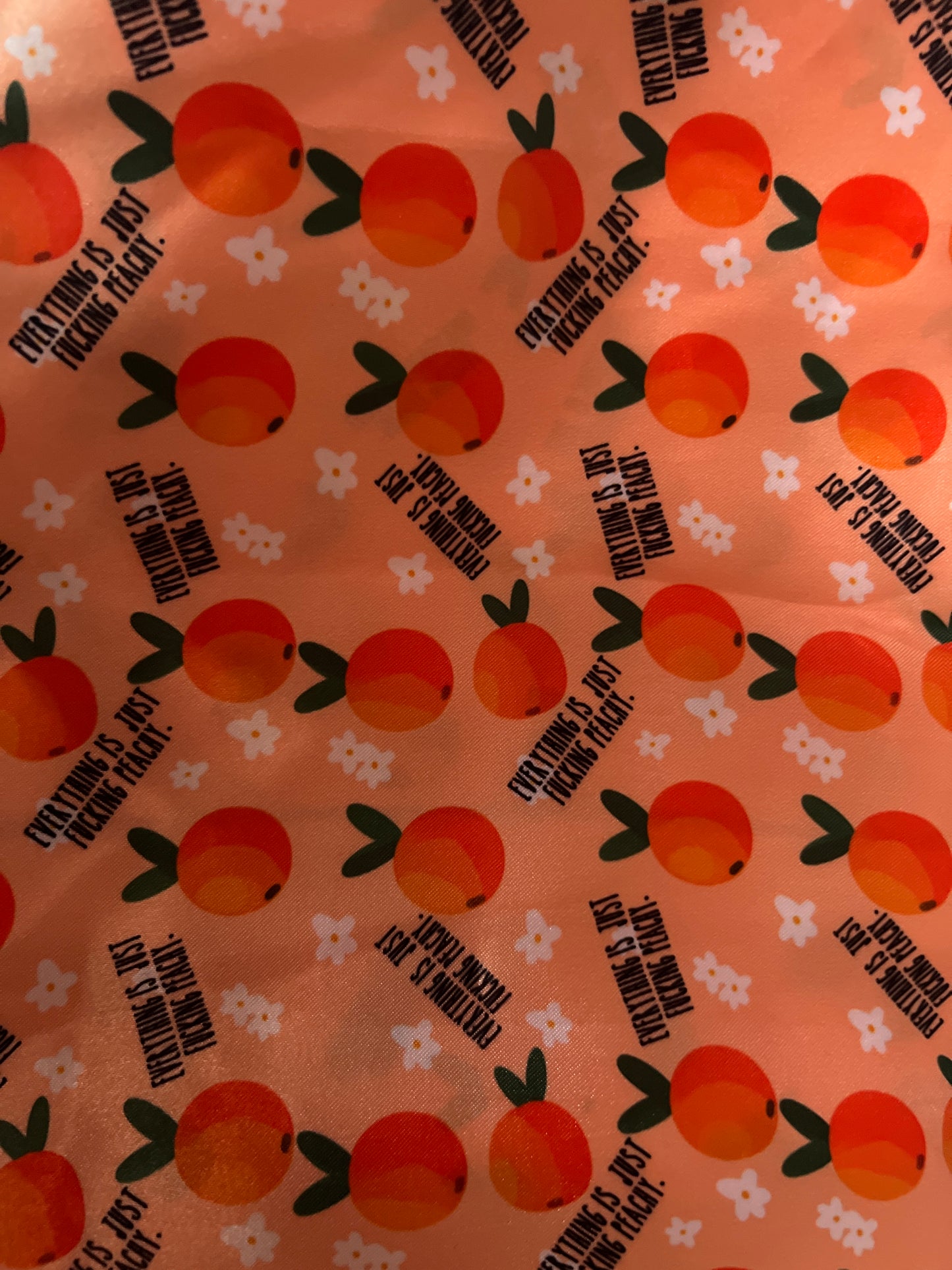 Satin - everything is peachy - Regular Scale - RETAIL