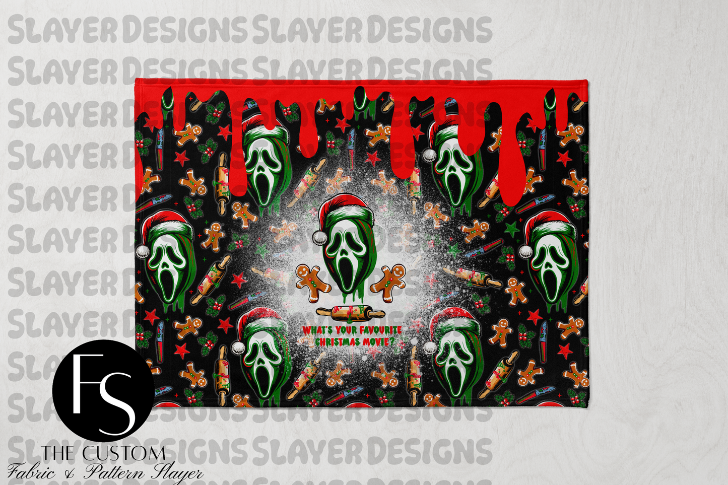 The Custom Fabric Slayer Blankets - FS001 - SLAYERDESIGNS