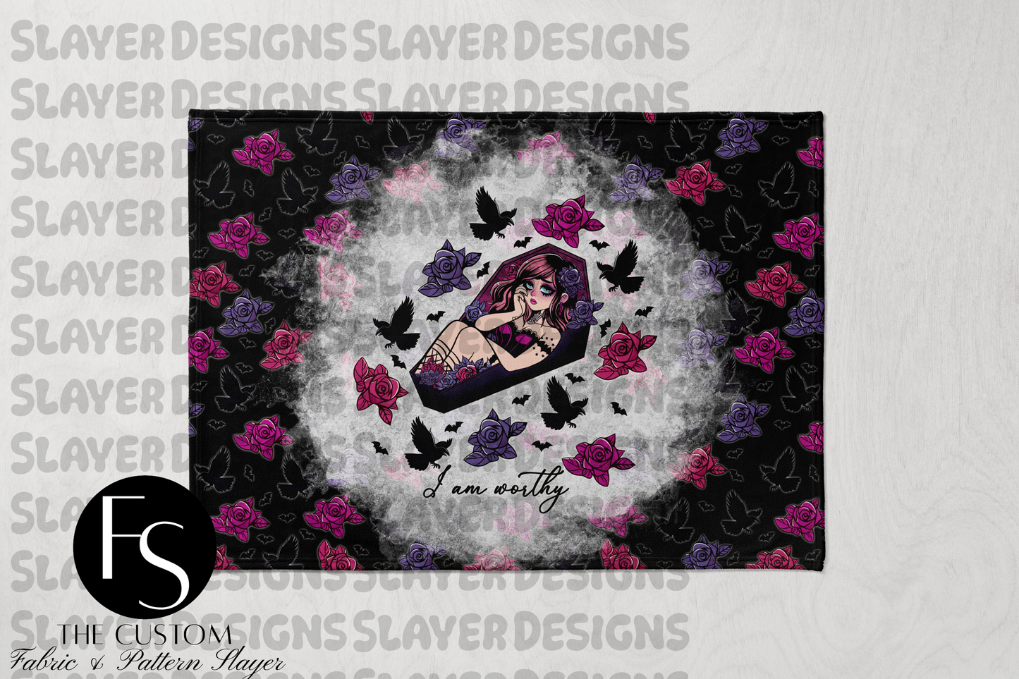 The Custom Fabric Slayer Blankets - FS002 - SLAYERDESIGNS