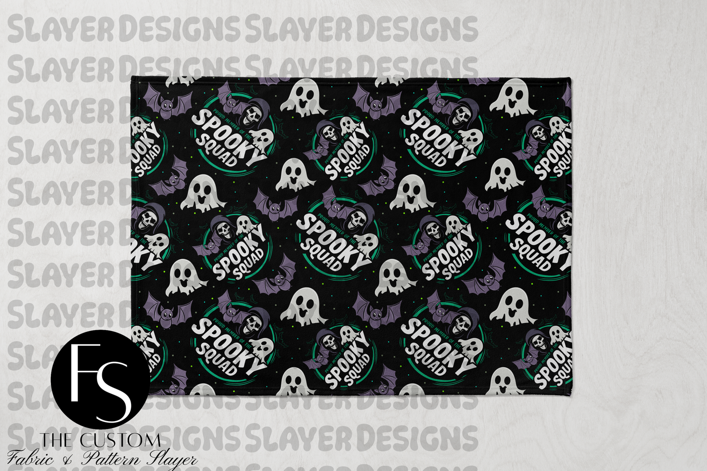 SSD003 - SPOOKYSQUADDIGITALS - Double Sided Print Blanket