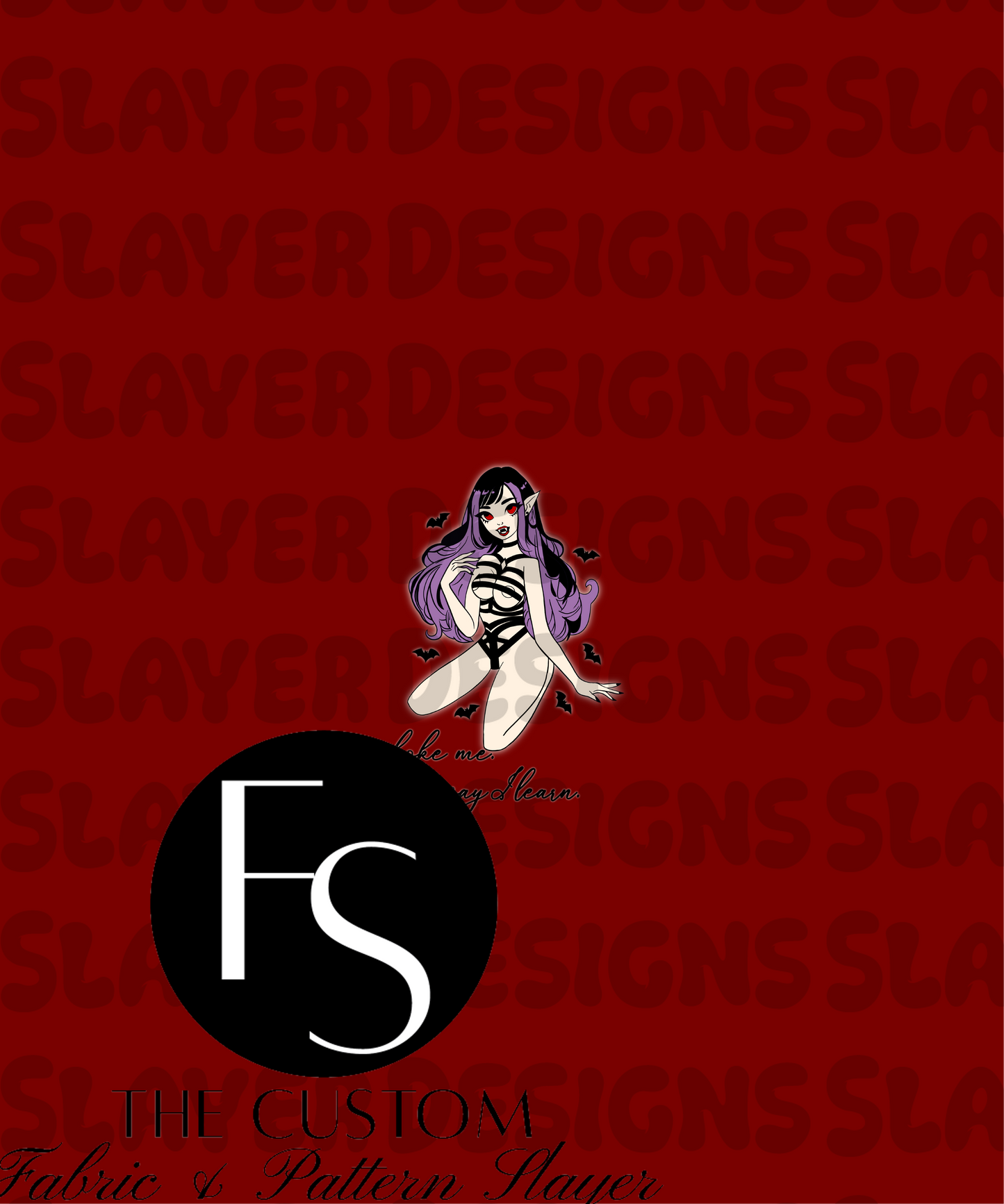 Dark Romance Vampire A-1 - FABRICSLAYER Panel