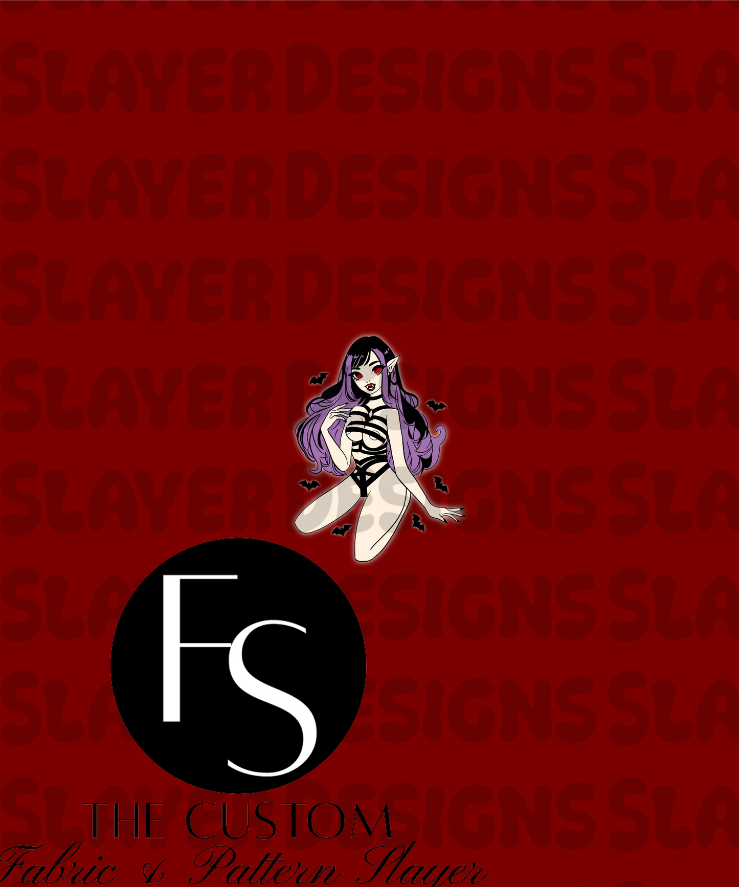 Dark Romance Vampire A-2 - FABRICSLAYER Panel