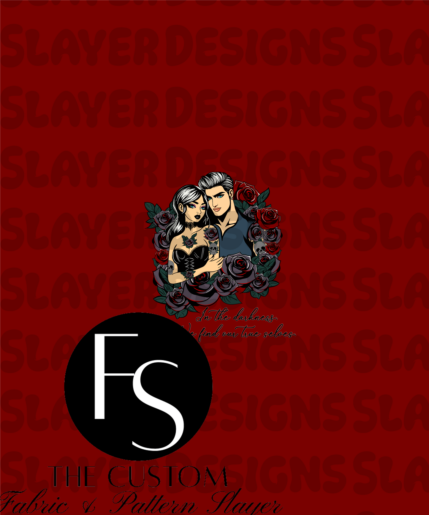 Dark Romance Lovers A-1 - FABRICSLAYER Panel