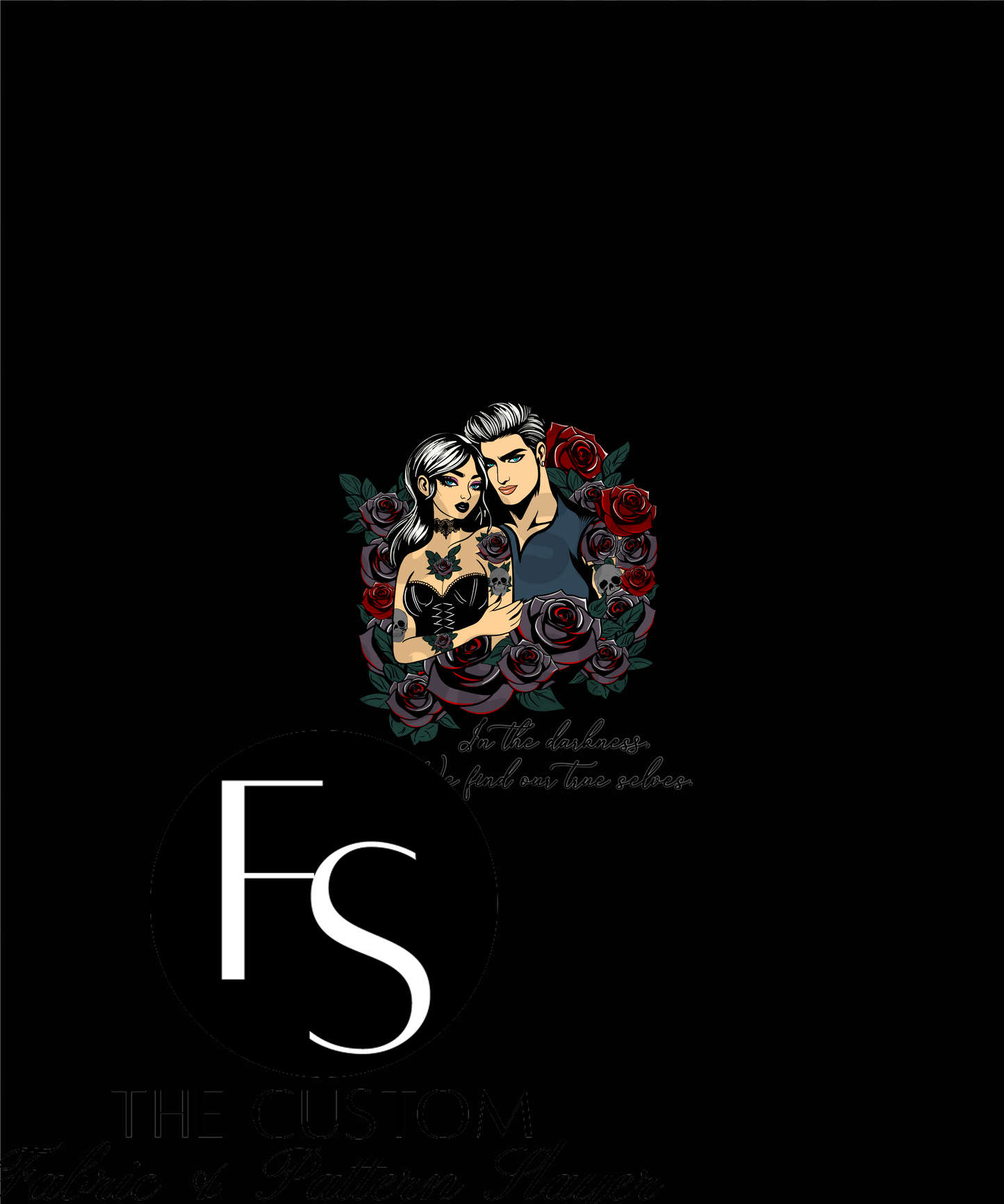 Dark Romance Lovers B-1 - FABRICSLAYER Panel