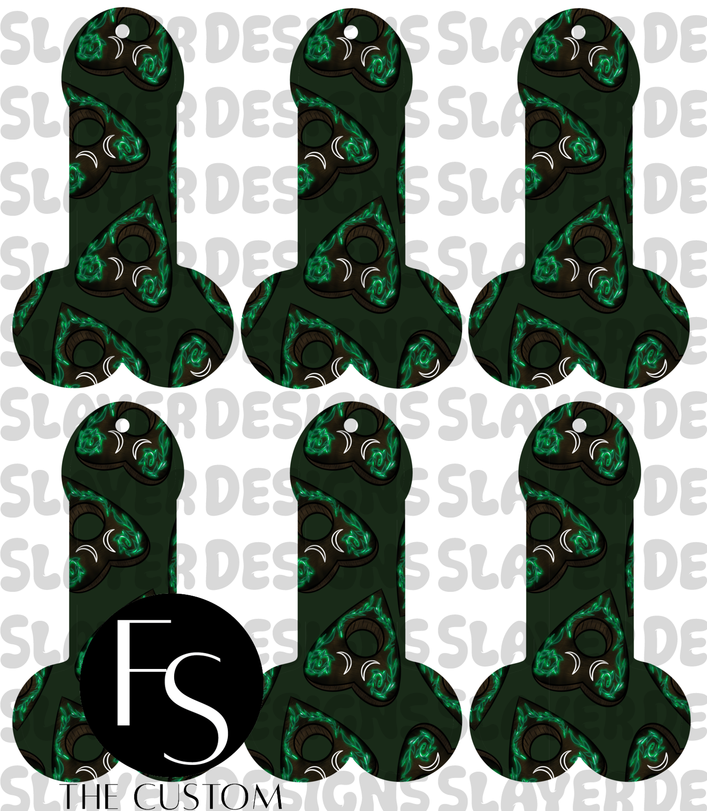 COCKMARK35 - Cut and Sew Bookmarks FABRICSLAYER - Preorder