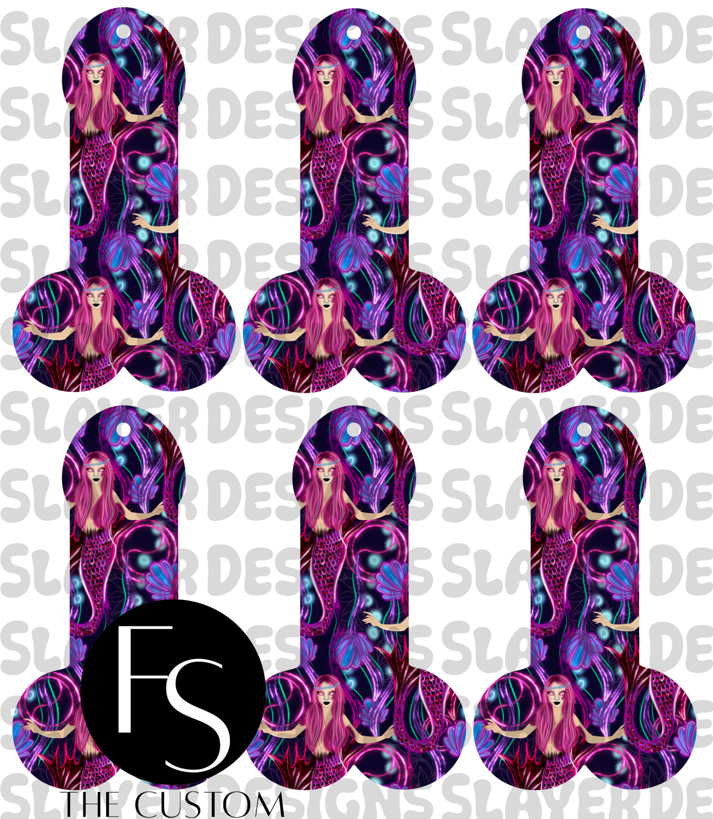 COCKMARK37 - Cut and Sew Bookmarks FABRICSLAYER - Preorder