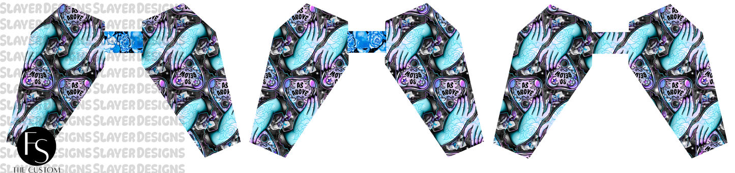 COFFINCHAIN036 - Cut and Sew Keychains FABRICSLAYER - Preorder