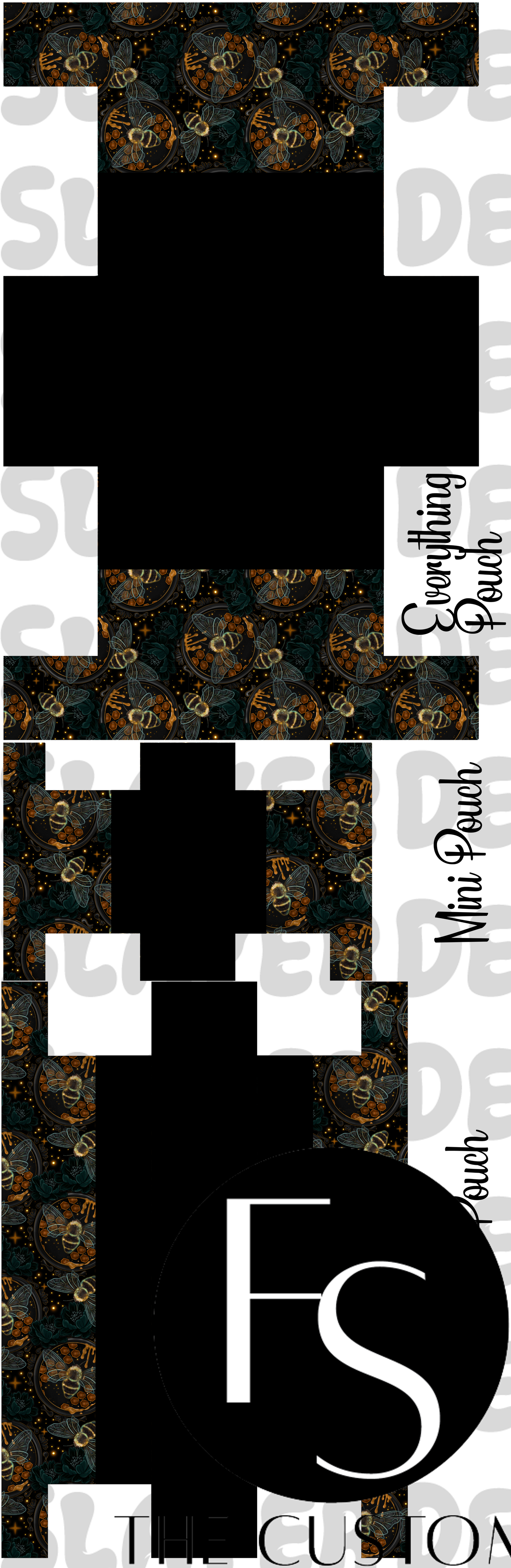 BOXYSET057 - Cut and Sew Boxy Pouch FABRICSLAYER - Preorder