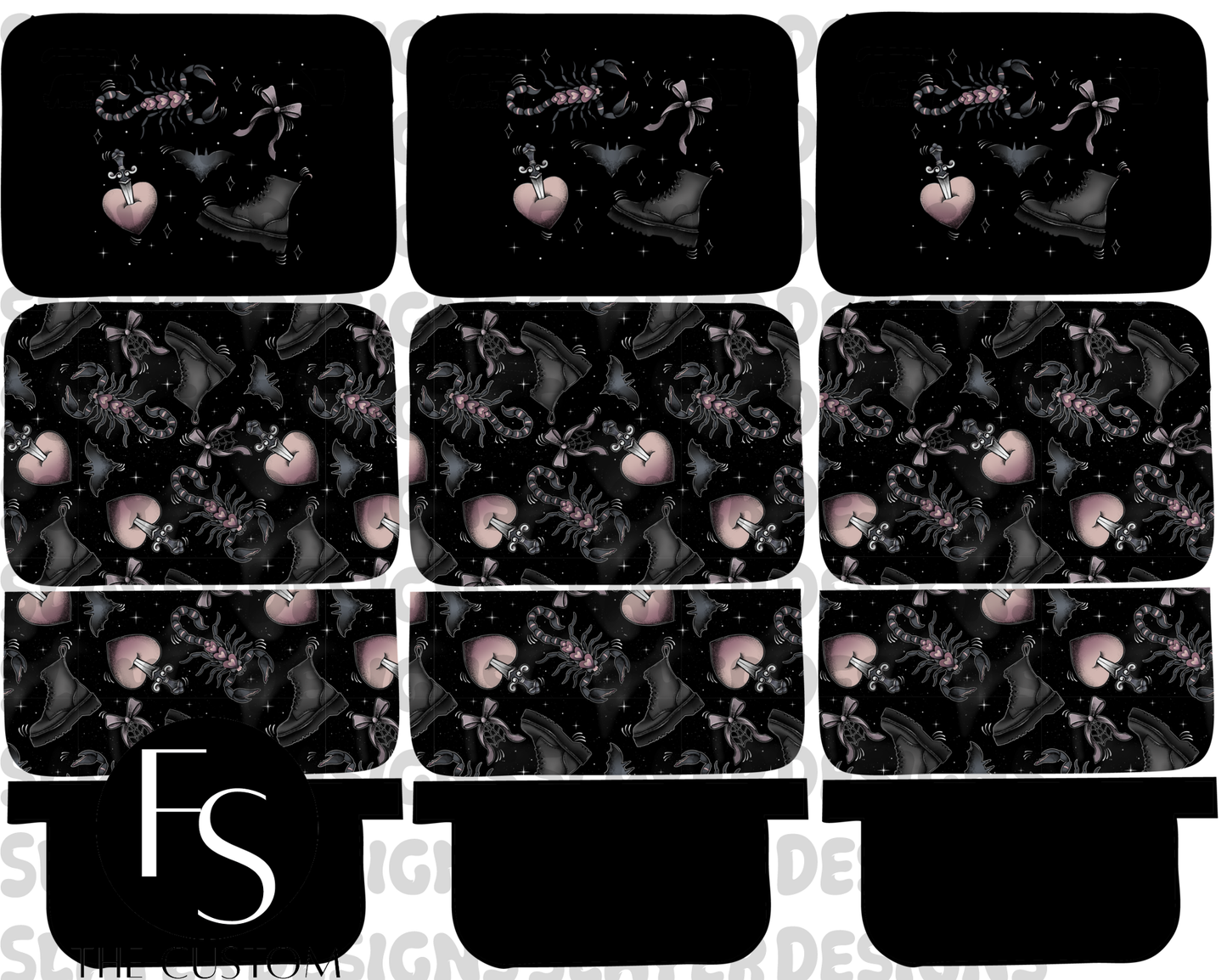 CARD034 - Cut and Sew Card Wallet FABRICSLAYER - Preorder