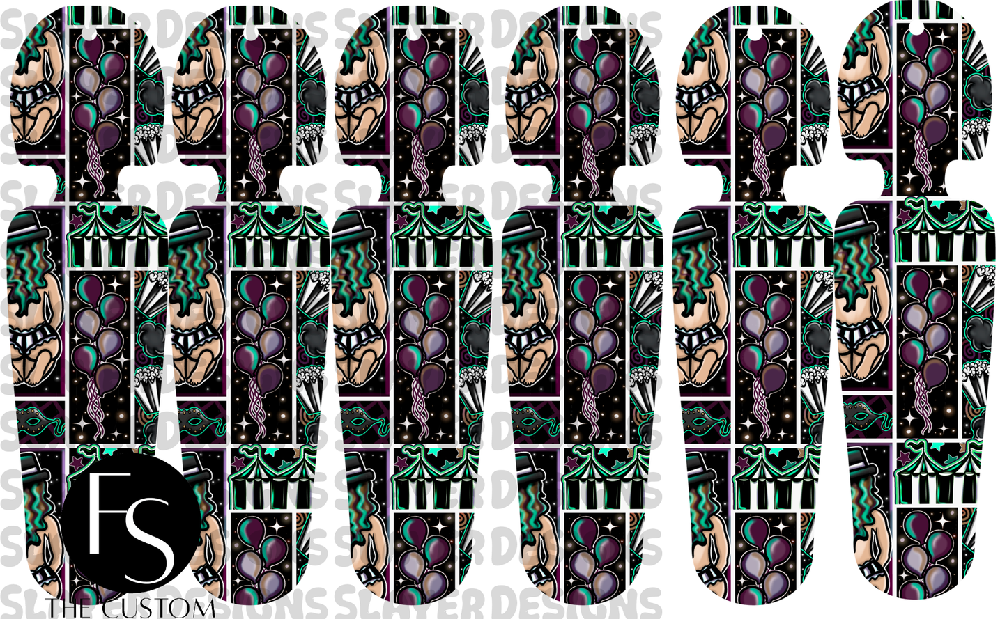 VIBRATEMARK29 - Cut and Sew Bookmarks FABRICSLAYER - Preorder